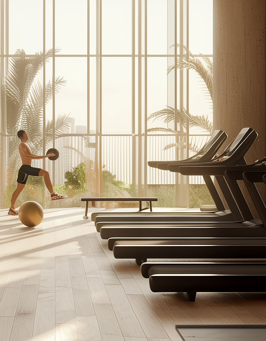 Gym place in Anantam-85