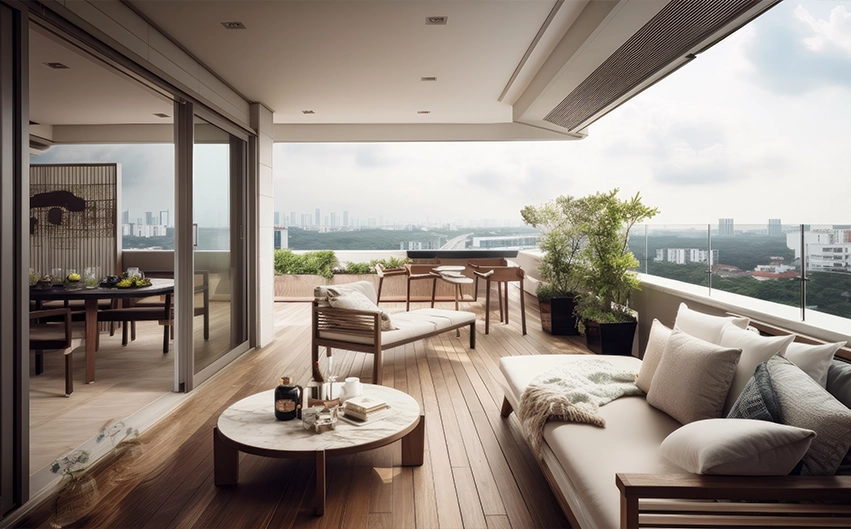 Luxury lifestyle and pure living