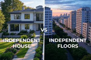 Independent Floor Vs Independent House: Which Is Right for You in Gurgaon?