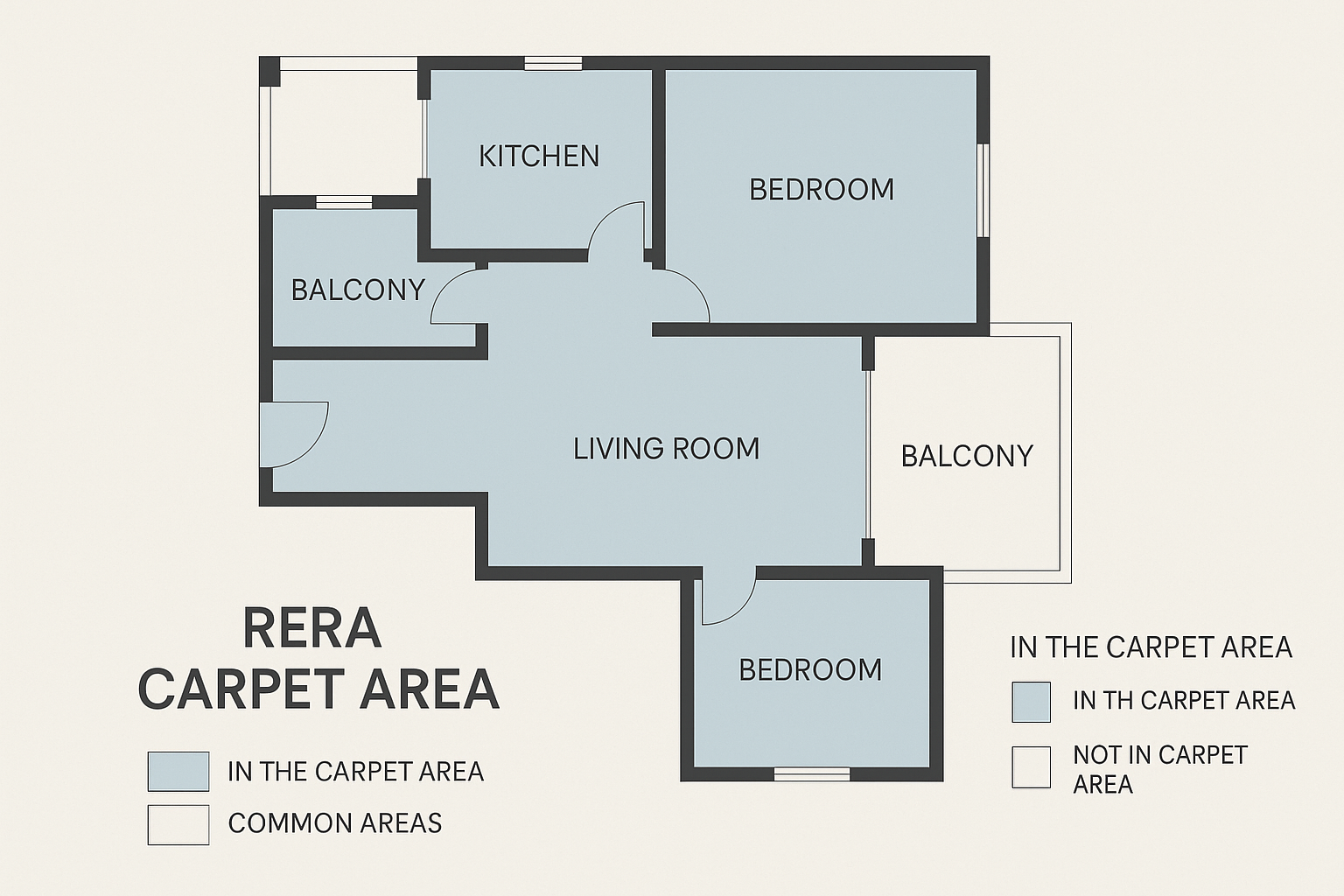 RERA carpet area explanation