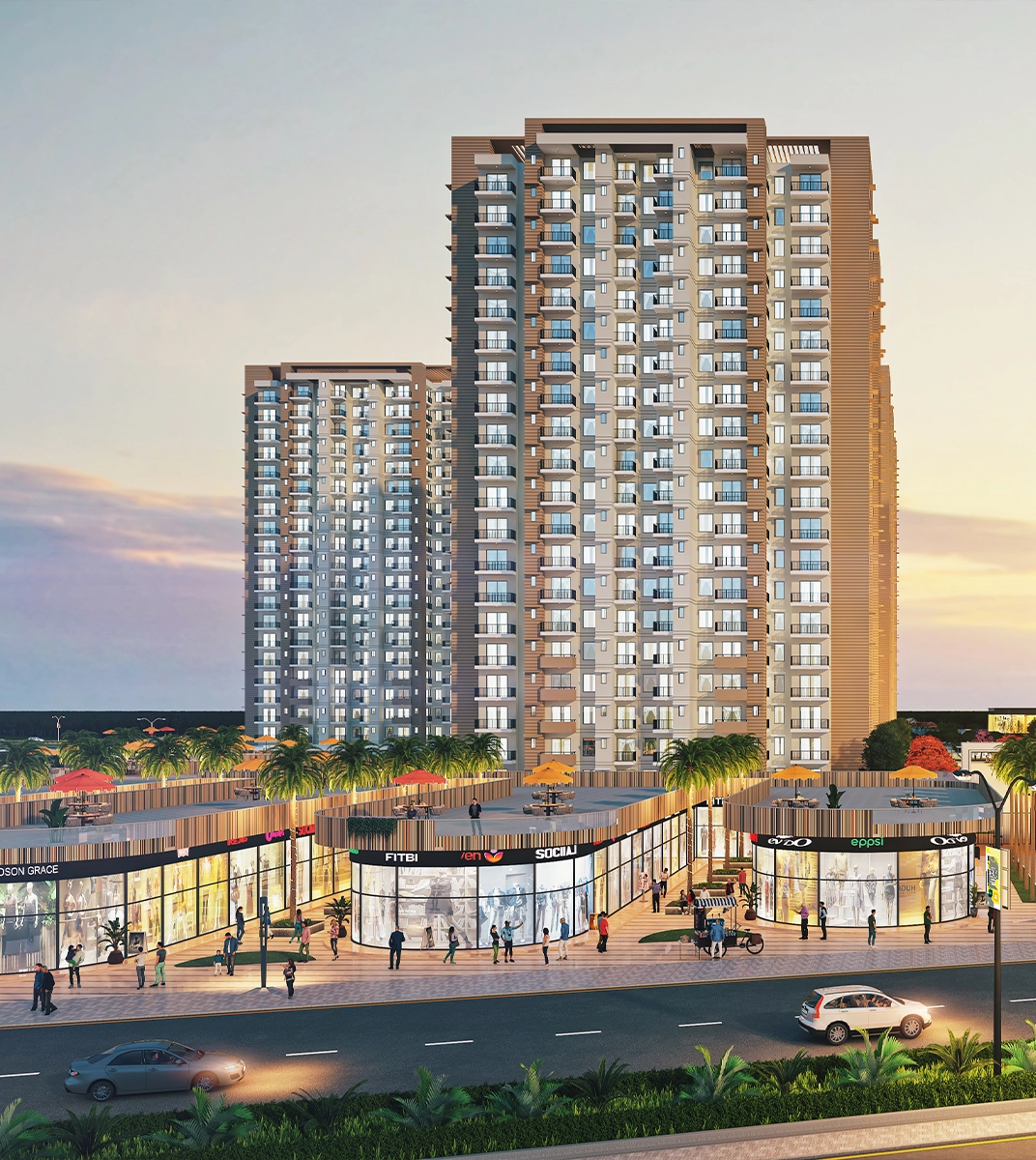 Tathastu Sector 5 Apartment View